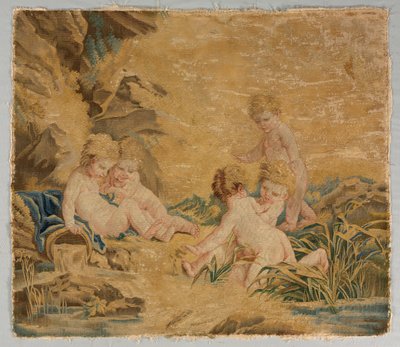 Játszanak a gyerekek: A fürdő alkotó: workshop of Charron