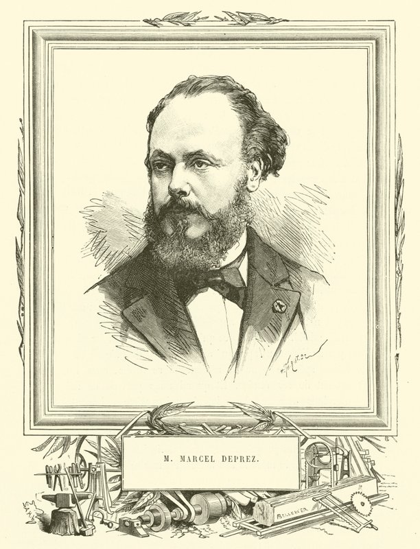 M Marcel Deprez alkotó: French School