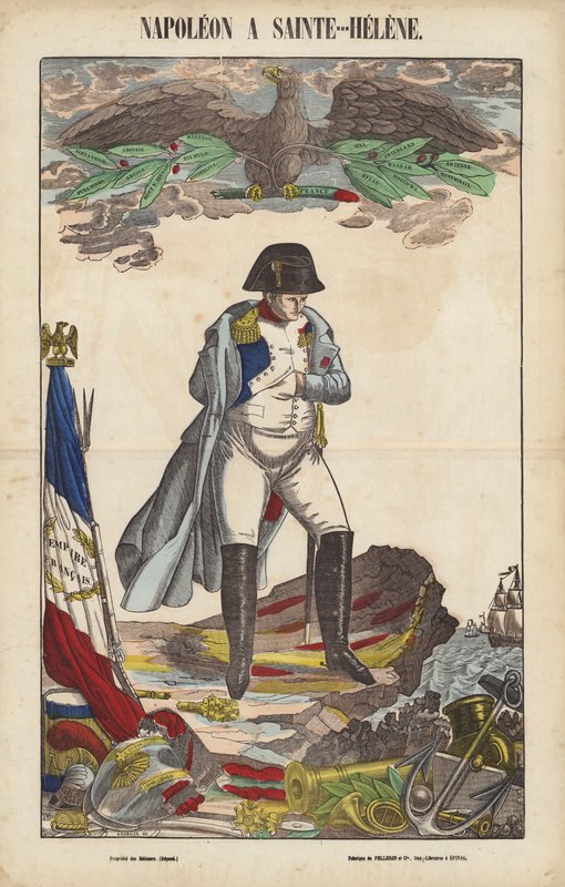 Napoleon A Sainte Helene alkotó: French School