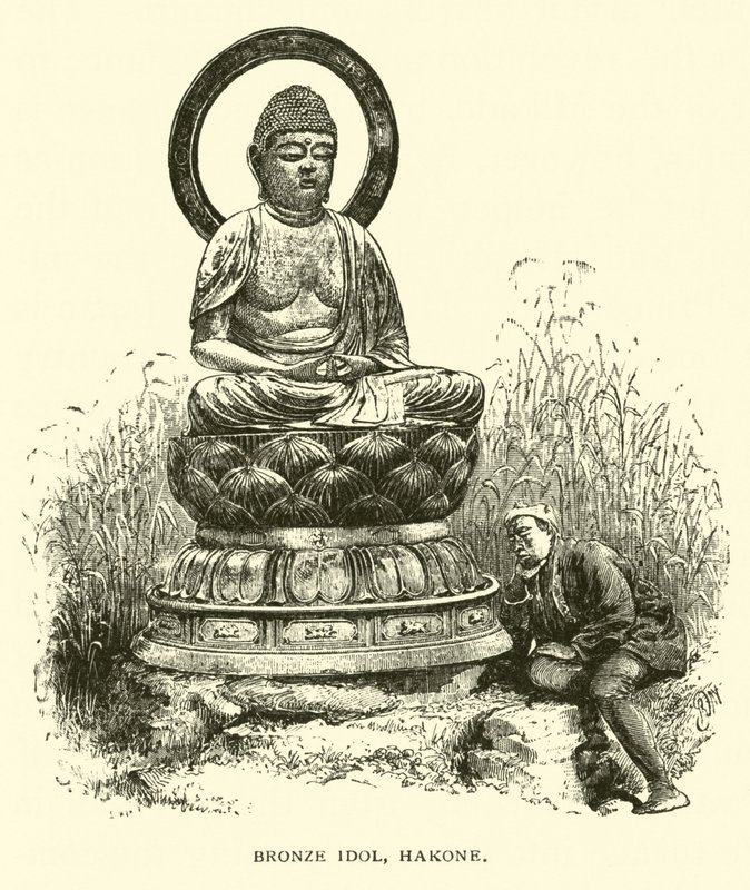 Bronz Idol, Hakone (metszet) alkotó: (after) American School
