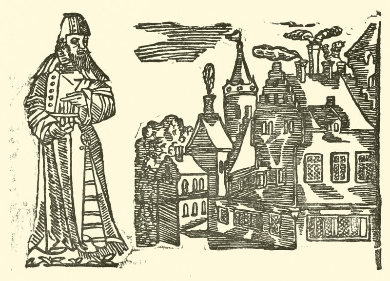 Illusztráció a Roxburghe-balladákhoz (fametszet) alkotó: (after) English School