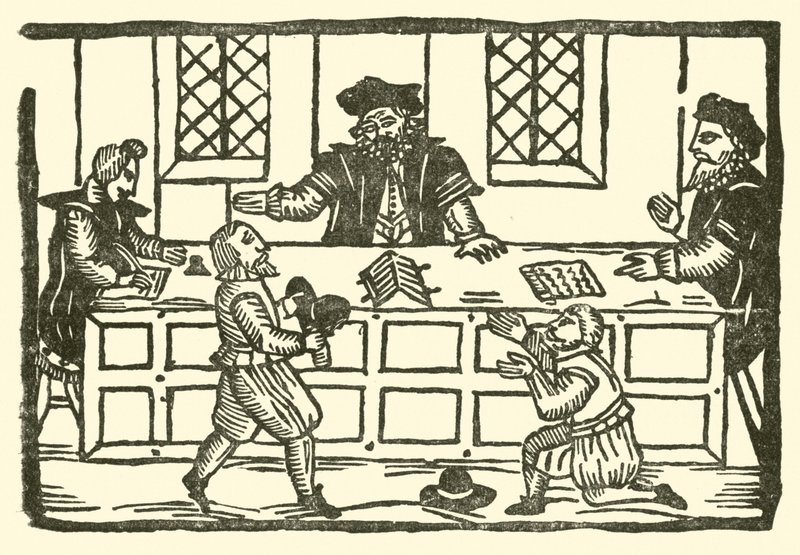 Illusztráció a Roxburghe-balladákhoz (fametszet) alkotó: (after) English School