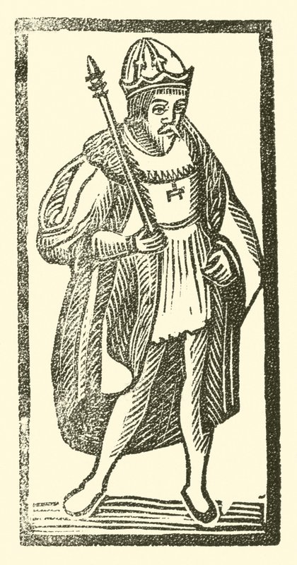 Illusztráció a Roxburghe-balladákhoz (fametszet) alkotó: (after) English School