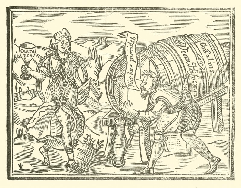 Illusztráció a Roxburghe-balladákhoz (fametszet) alkotó: (after) English School