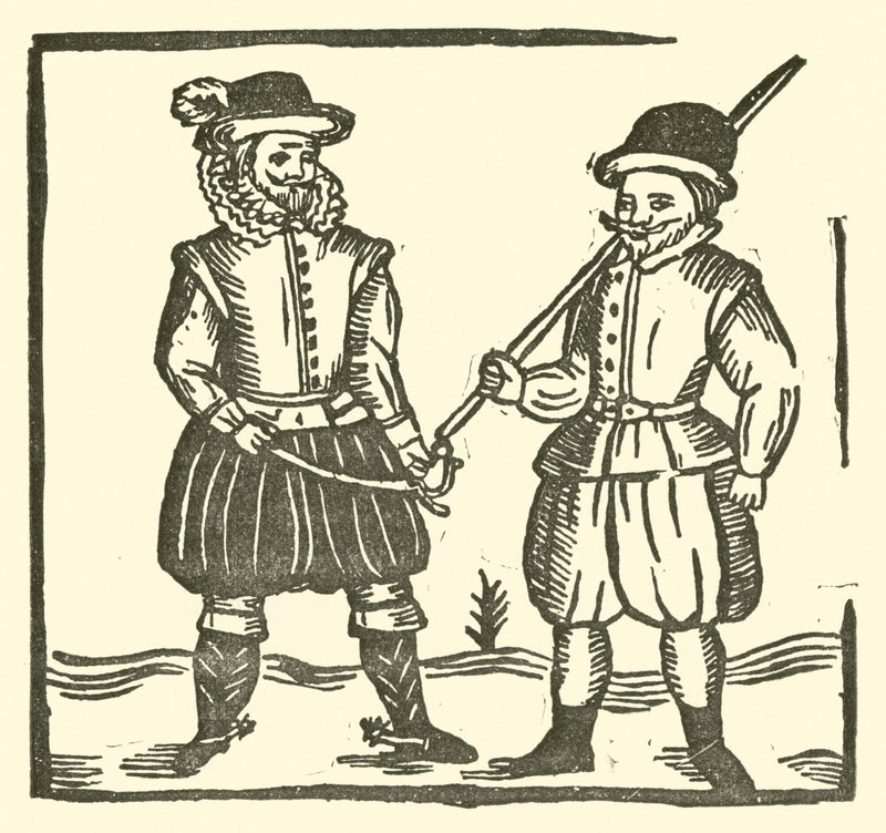 Illusztráció a Roxburghe-balladákhoz (fametszet) alkotó: (after) English School