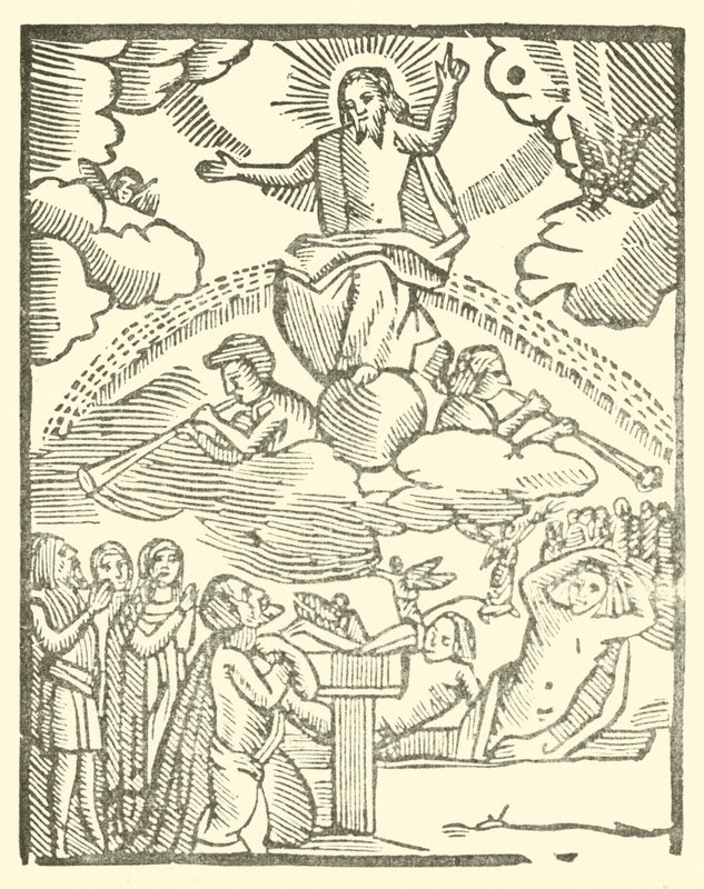 Illusztráció a Roxburghe-balladákhoz (fametszet) alkotó: (after) English School