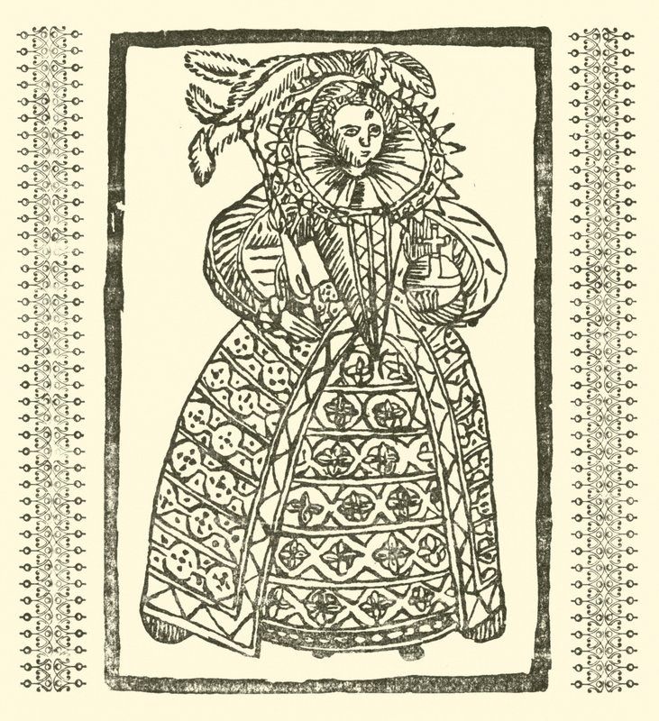 Illusztráció a Roxburghe-balladákhoz (fametszet) alkotó: (after) English School