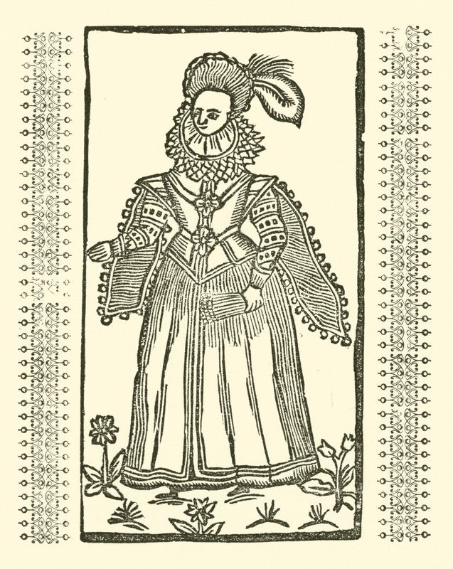 Illusztráció a Roxburghe-balladákhoz (fametszet) alkotó: (after) English School