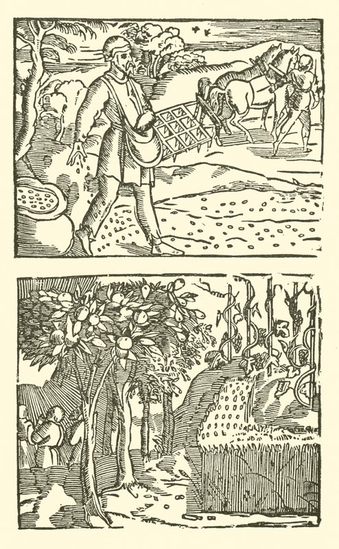 Illusztráció a Roxburghe-balladákhoz (fametszet) alkotó: (after) English School