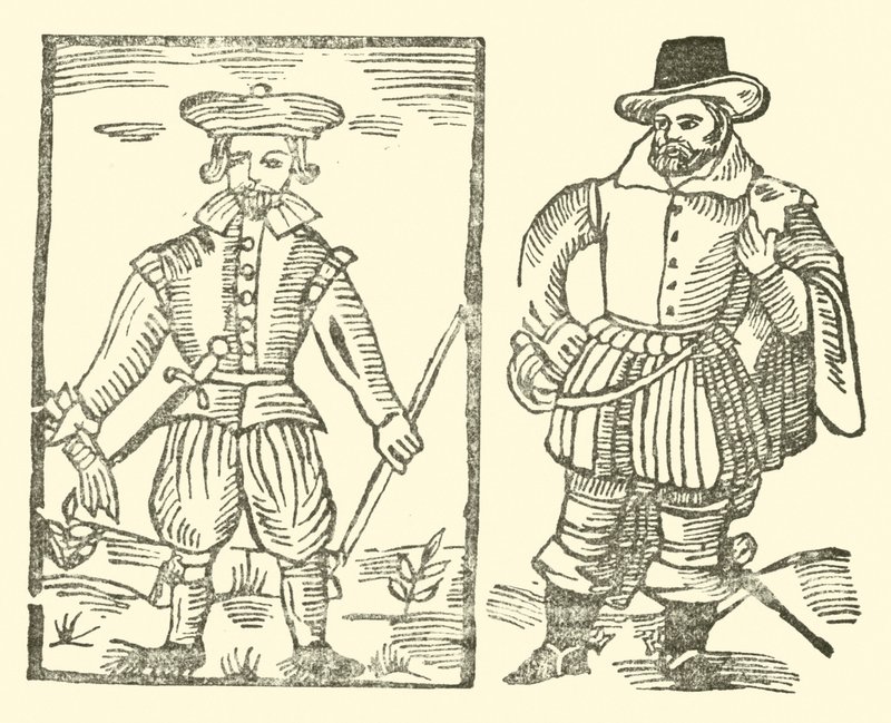 Illusztráció a Roxburghe-balladákhoz (fametszet) alkotó: (after) English School