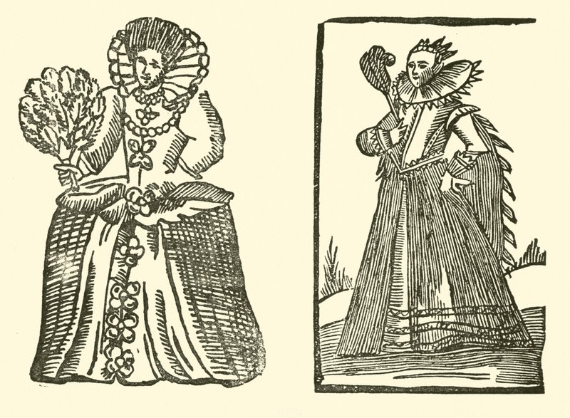 Illusztráció a Roxburghe-balladákhoz (fametszet) alkotó: (after) English School