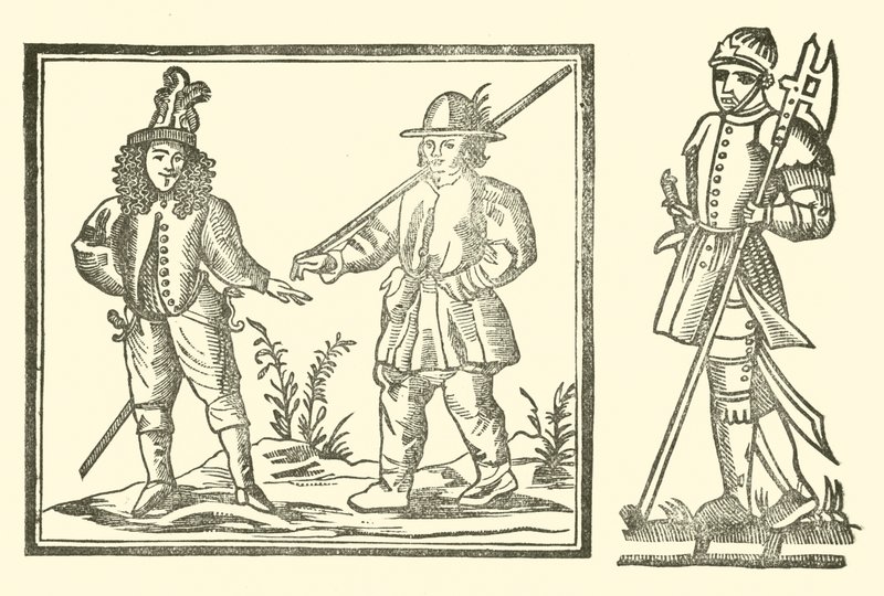 Illusztráció a Roxburghe-balladákhoz (fametszet) alkotó: (after) English School