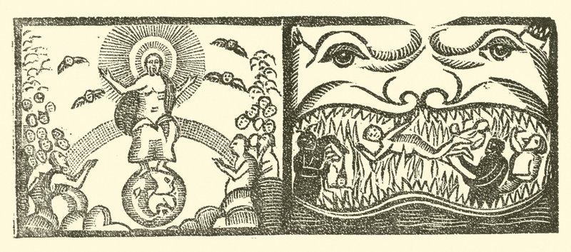 Illusztráció a Roxburghe-balladákhoz (fametszet) alkotó: (after) English School