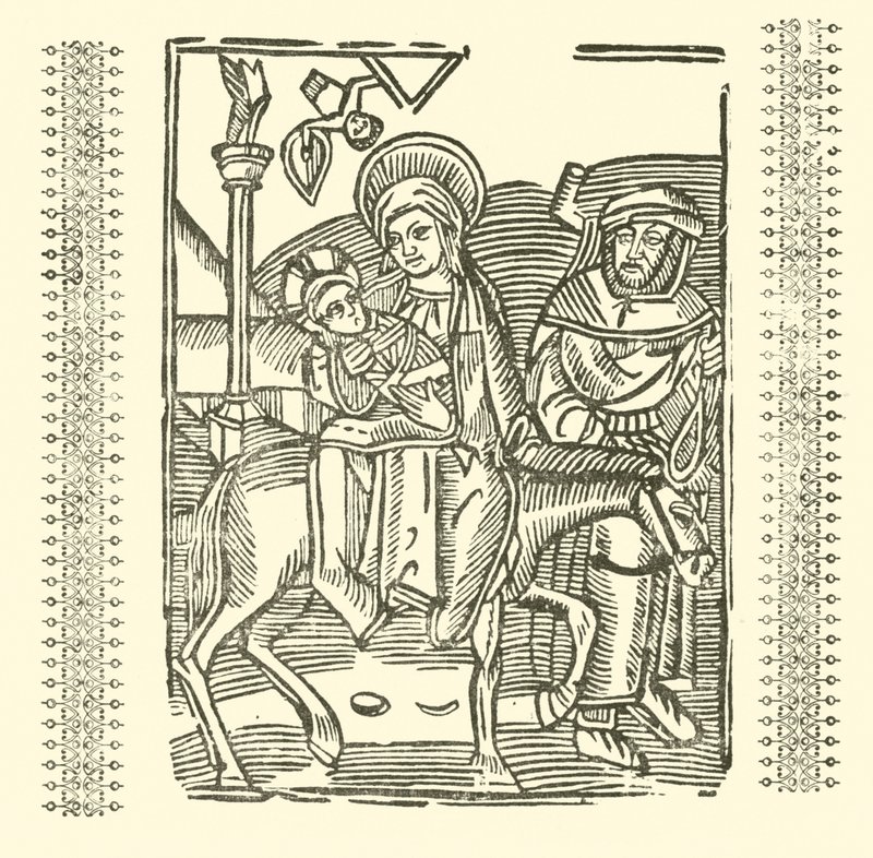 Illusztráció a Roxburghe-balladákhoz (fametszet) alkotó: (after) English School