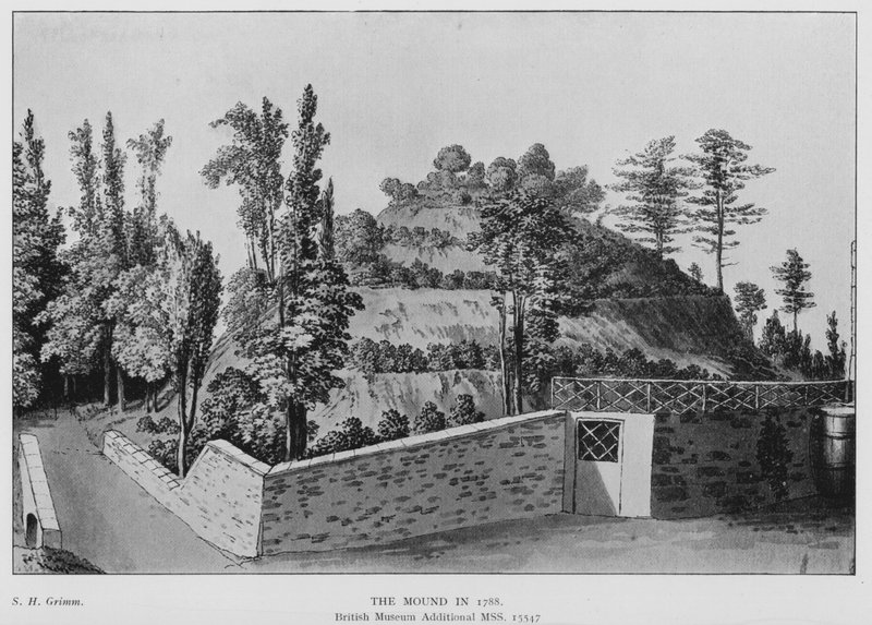 Marlborough, A halom 1788-ban (litho) alkotó: (after) English School