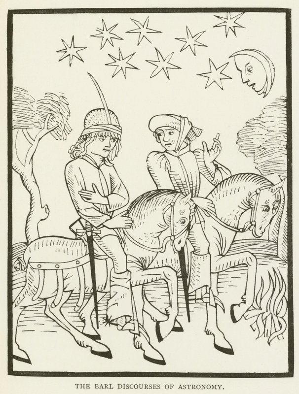 Earl csillagászati diskurzusai (metszet) alkotó: (after) English School