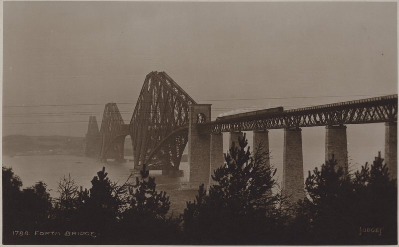 Forth Bridge (f/w fotó) alkotó: (after) English photographer