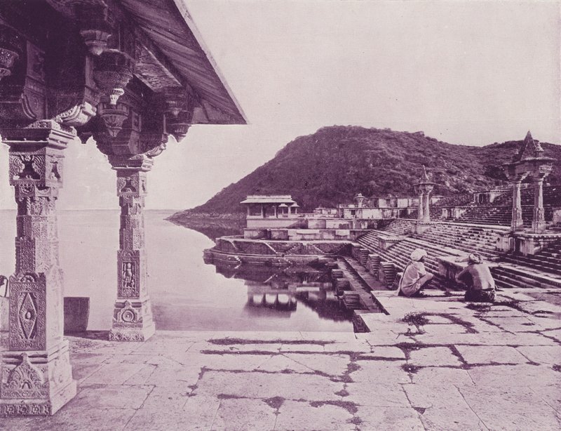 Marble Ghat, Rainuggur, Oodeypore (f/w fotó) alkotó: (after) English photographer