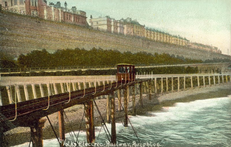 Volks Electric Railway, Brighton (színes fotó) alkotó: (after) English photographer