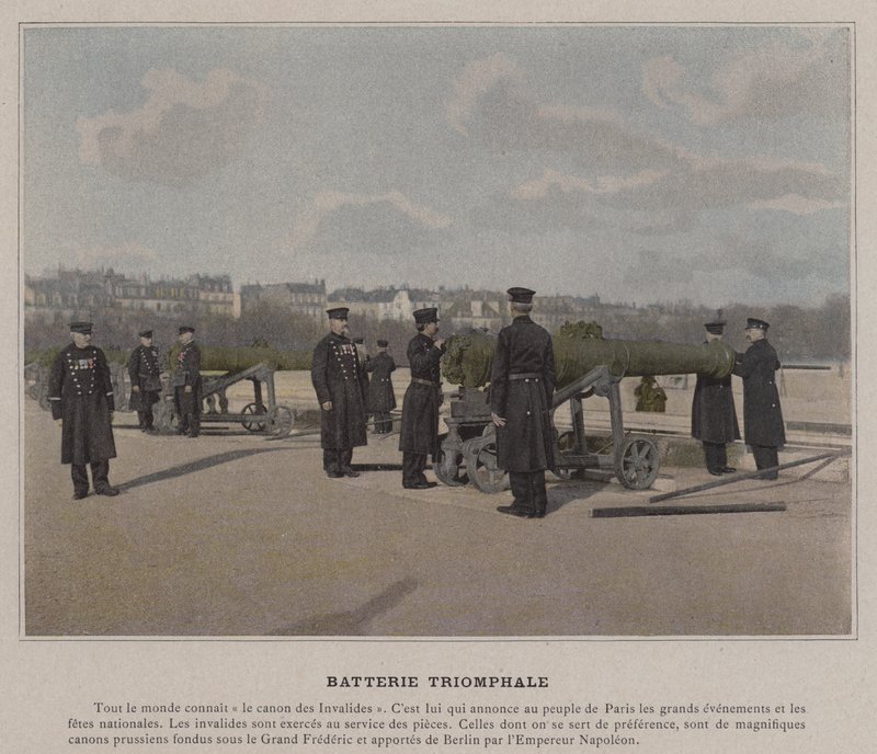 Triumphal akkumulátor (színes fotó) alkotó: (after) French Photographer
