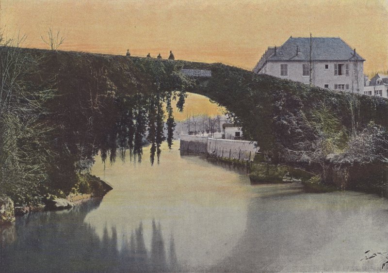 Betharram, Le Pont (színes fotó) alkotó: (after) French Photographer