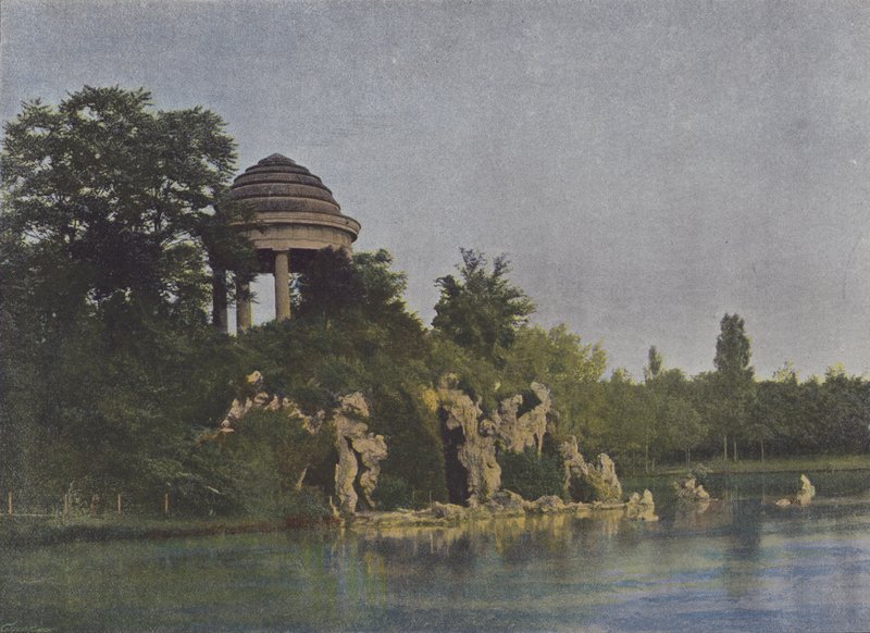 Bois de Vincennes, Saint-Mande-tó (színes fotó) alkotó: (after) French Photographer