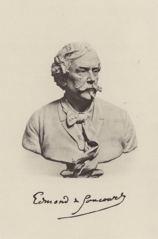 Edmond de Goncourt, francia regényíró (f/w fotó) alkotó: (after) French Photographer