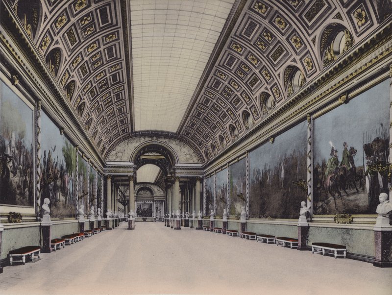 Galerie des Batailles, Battle Gallery (színes fotó) alkotó: (after) French Photographer