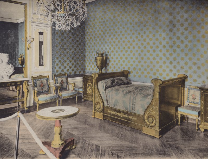 Grand Trianon, Chambre de Napoleon I, Great Trianon, Napoleon I Hálószoba (színes fotó) alkotó: (after) French Photographer