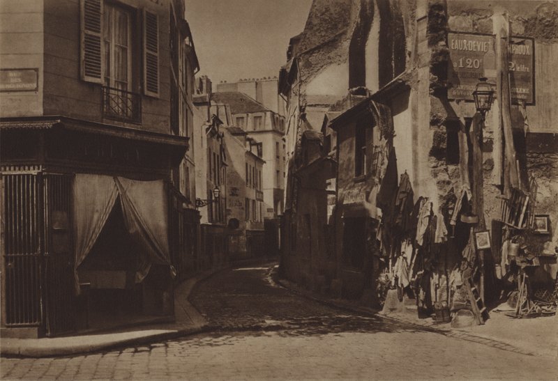 Rue de lourcine (f/w fotó) alkotó: (after) French Photographer