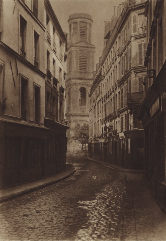 Rue du Vieux-Colombier (f/w fotó) alkotó: (after) French Photographer