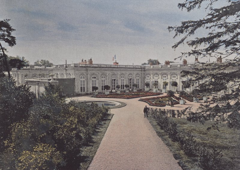 A Grand Trianon áttekintése (színes fotó) alkotó: (after) French Photographer
