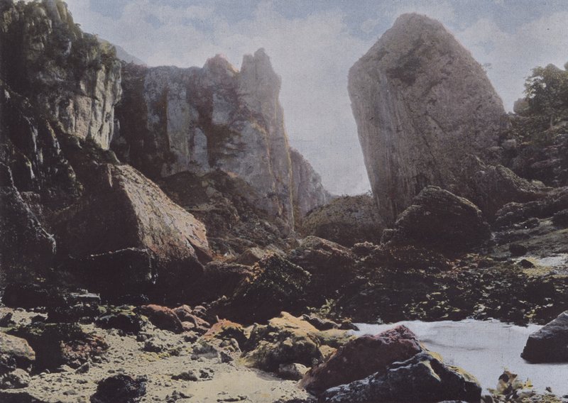 Le Pas des Soucis (coloured photo) alkotó: (after) French Photographer