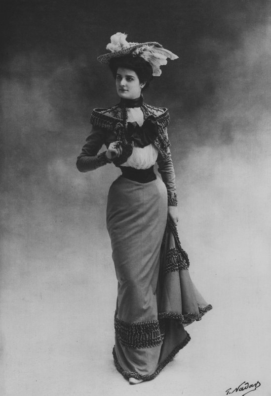 Mademoiselle Dortzal (fekete-fehér fotó) alkotó: (after) French Photographer