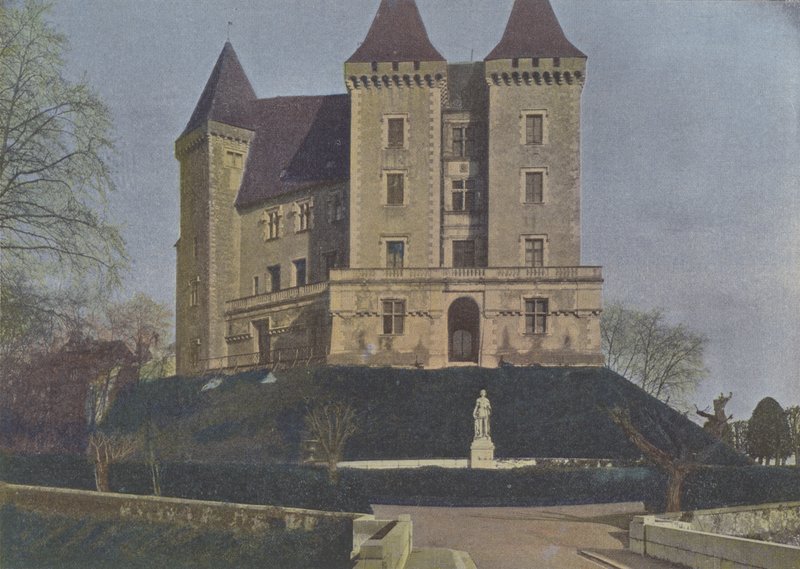 Pau, Le Chateau (színes fotó) alkotó: (after) French Photographer