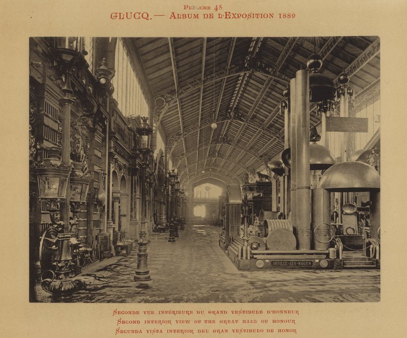 A díszterem második belső képe (f/w fotó) alkotó: (after) French Photographer
