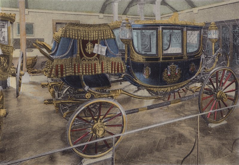 Voiture du Czar, Czár kocsija (színes fotó) alkotó: (after) French Photographer