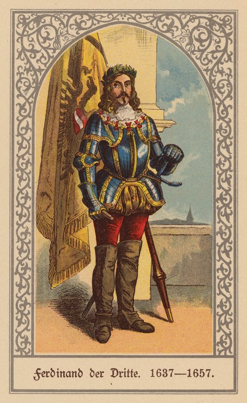 III. Ferdinánd, Szent Római császár (színes litográfia) alkotó: (after) German School