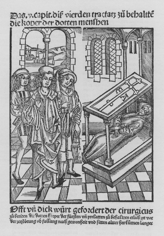 Hieronymus Brunschwig Cirurgia könyve (litho) alkotó: (after) German School