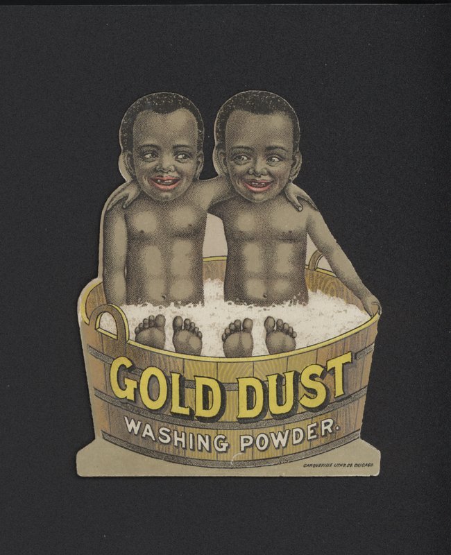 Gold Dust mosópor hirdetése alkotó: American School
