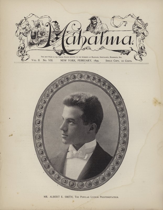 Albert E Smith, The Popular Lyceum Prestidigitateur alkotó: American School