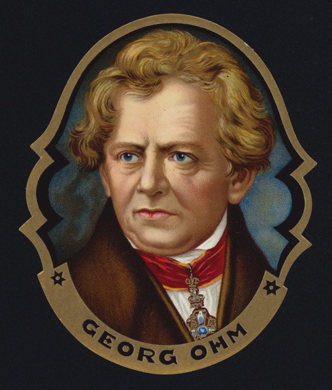 Szivarcímke, George Ohm alkotó: American School
