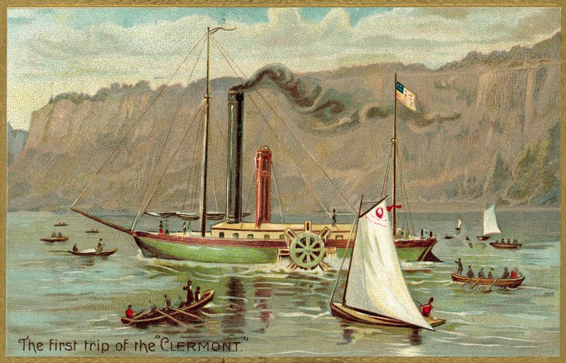 Első utazás, a Clermont alkotó: American School