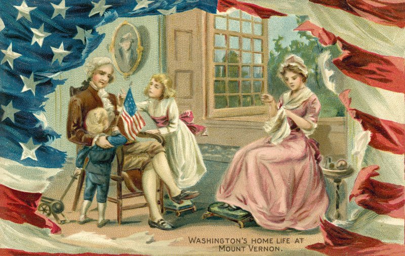 George Washington otthoni élete Mount Vernonban alkotó: American School