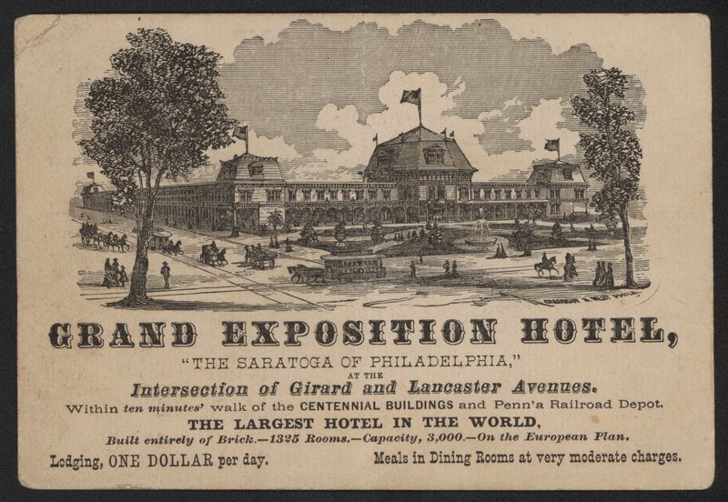 Grand Exposition Hotel, Philadelphia alkotó: American School