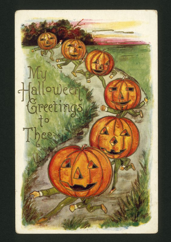 Halloween kártya alkotó: American School
