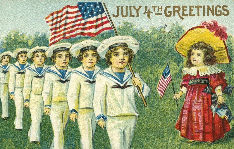Függetlenség napja kártya alkotó: American School