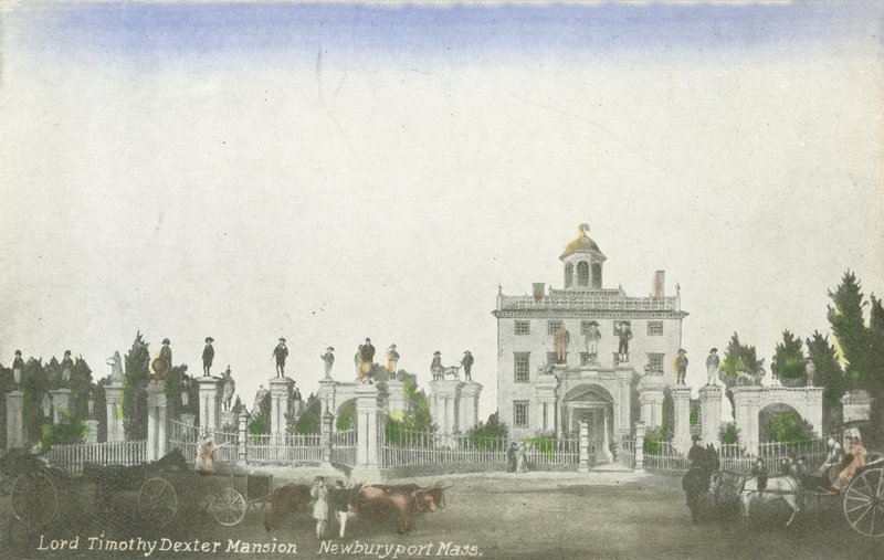 Lord Timothy Dexter Mansion, Newburyport, Massachusetts, USA alkotó: American School