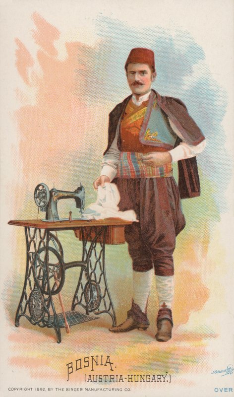 Varrógép, Bosznia, Ausztria-Magyarország alkotó: American School