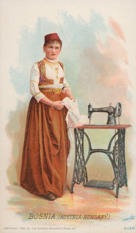 Varrógép, Bosznia, Ausztria-Magyarország alkotó: American School